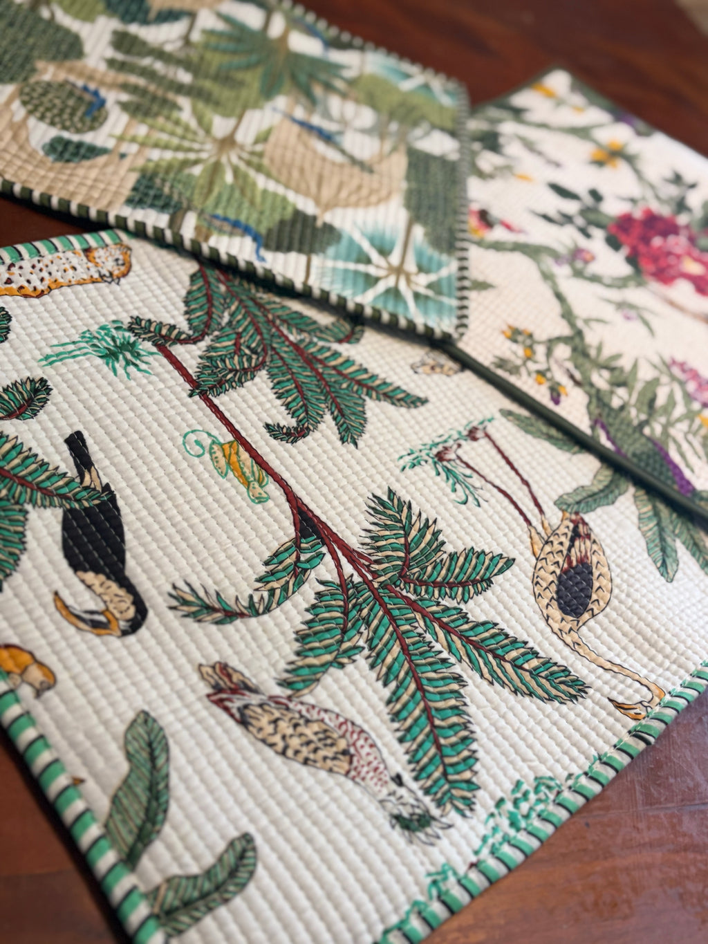Pack de 3 manteles individuales Ranthambore