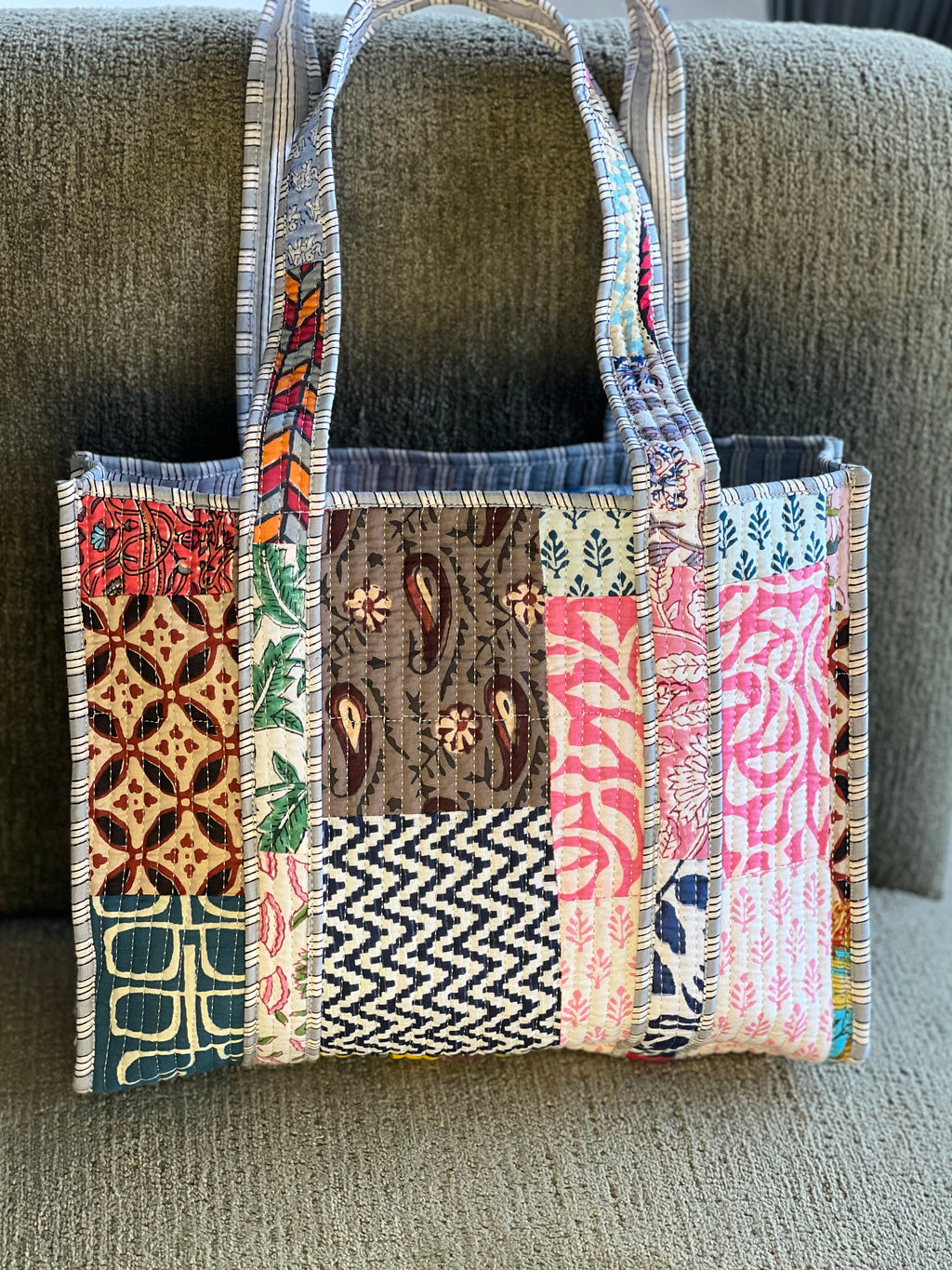 Bolso patchwork Sarojini
