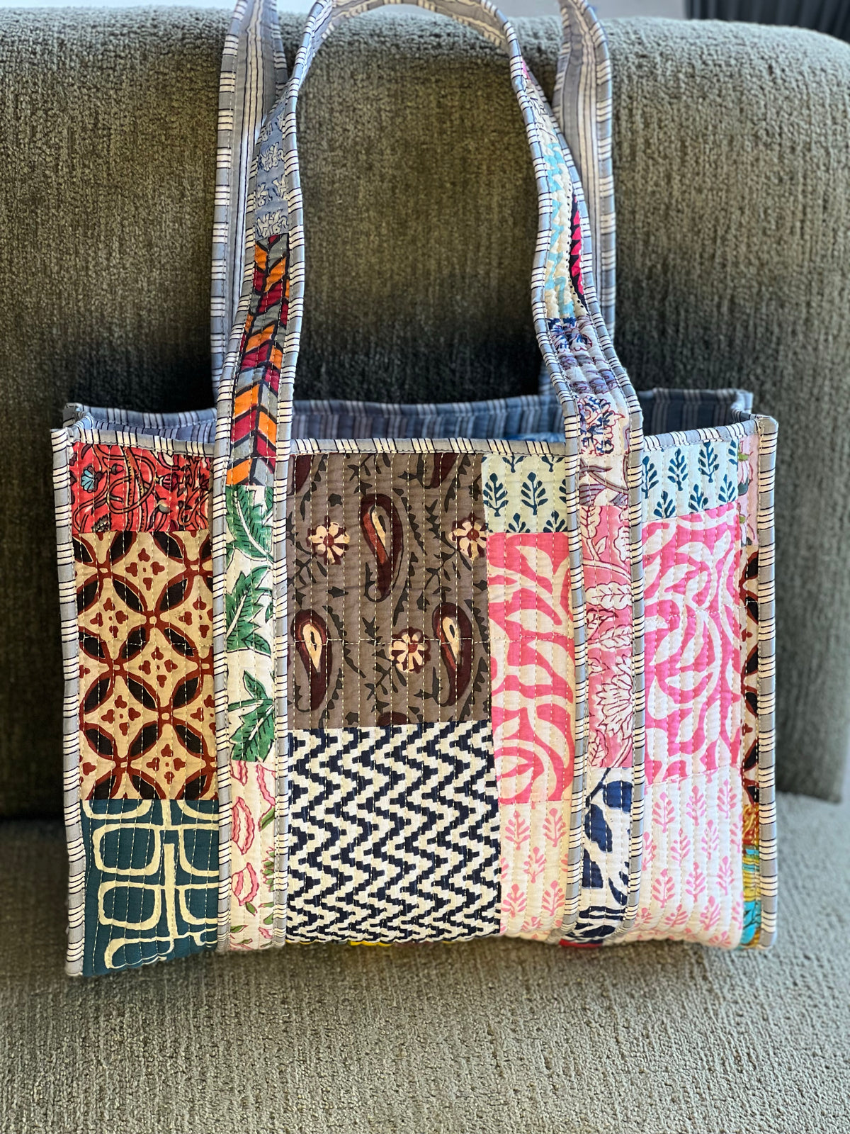 Bolso patchwork Sarojini