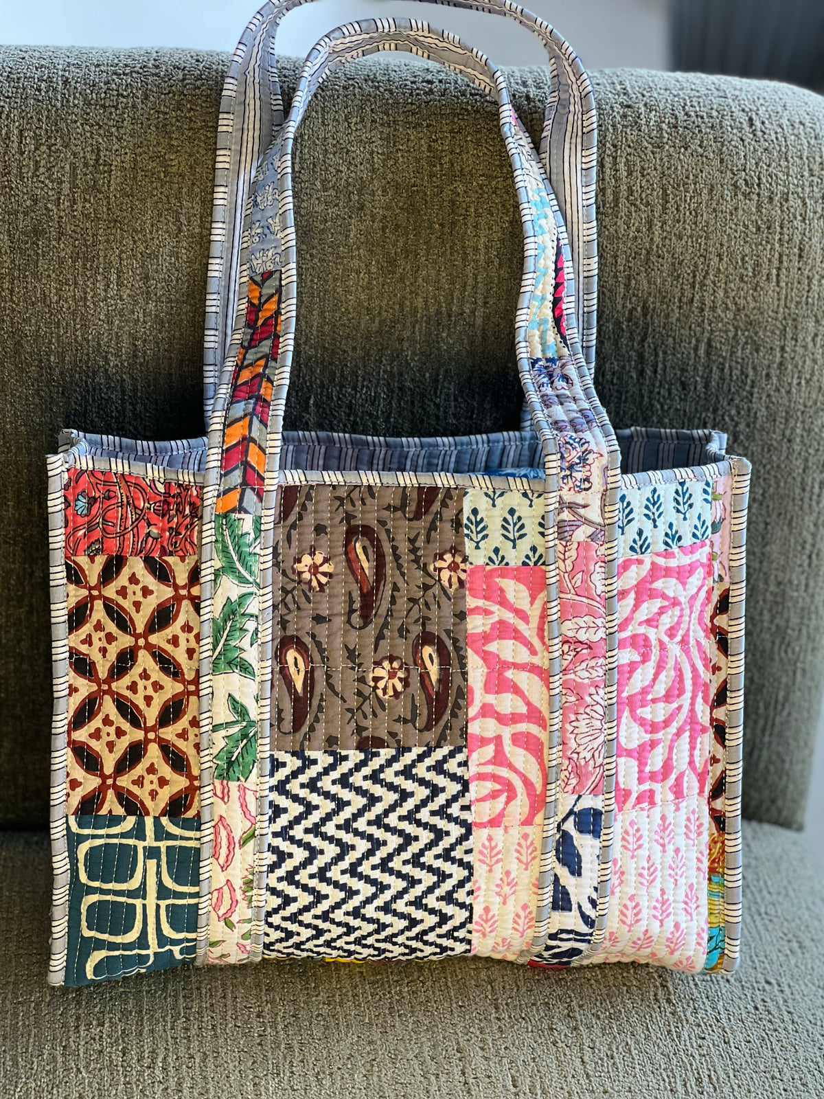 Bolso patchwork Sarojini