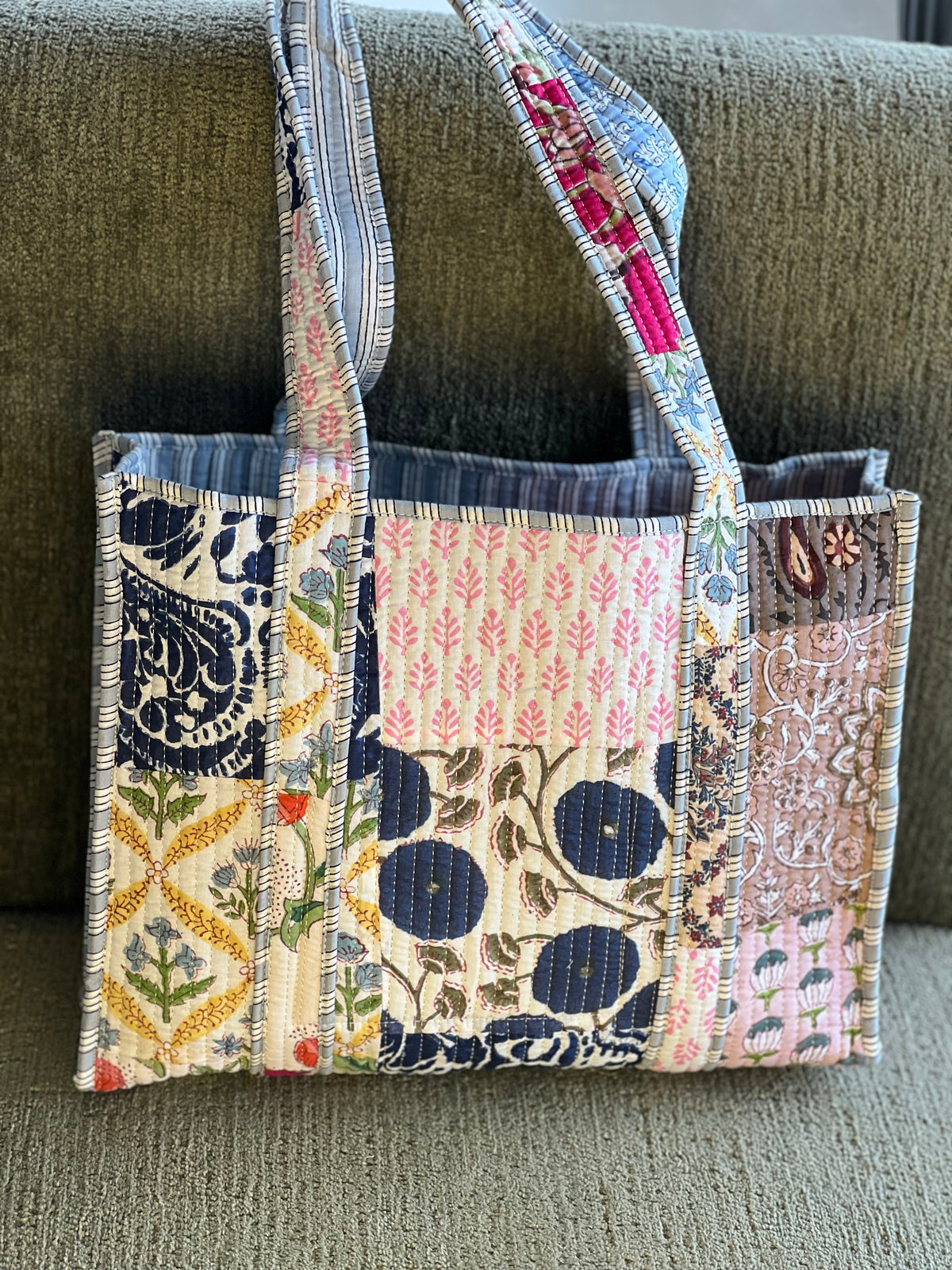 Bolso patchwork Sarojini