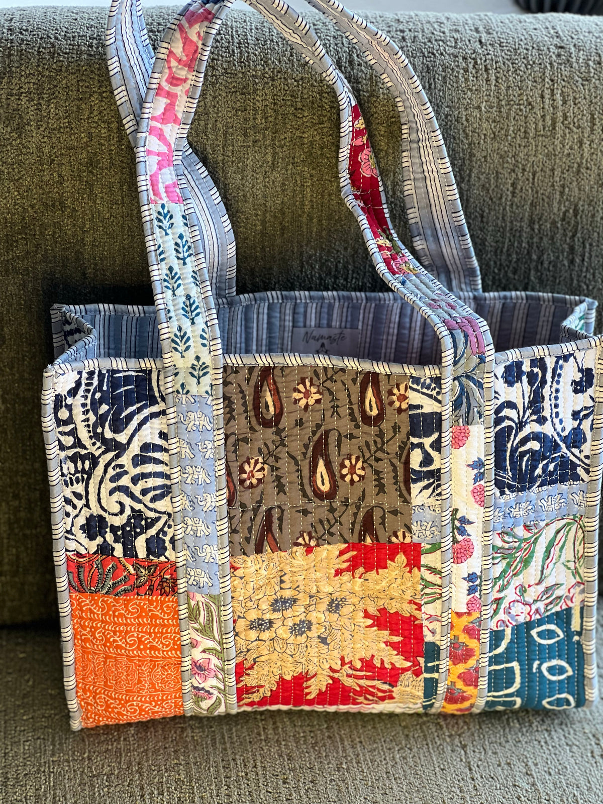 Bolso patchwork Colaba