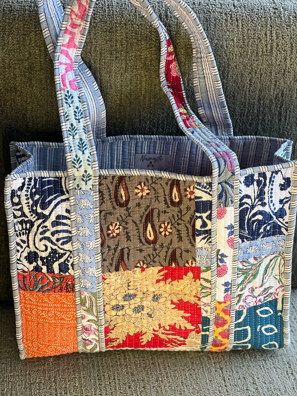 Bolso patchwork Colaba