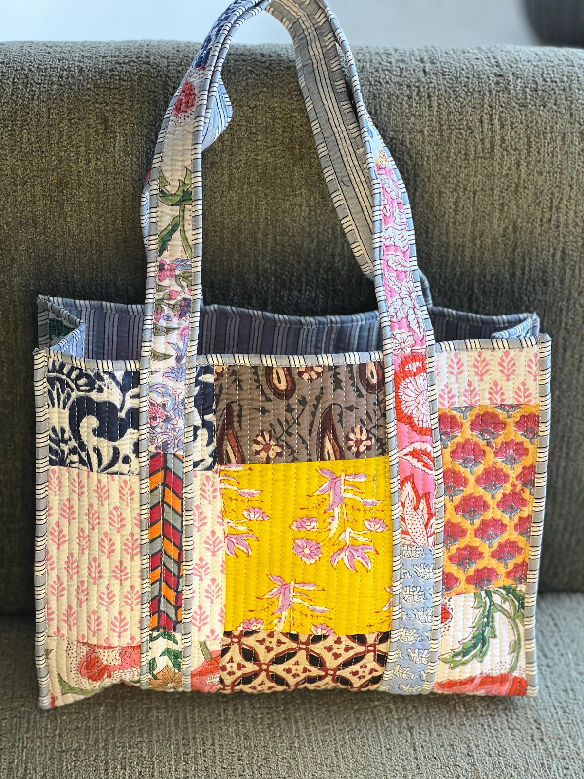 Bolso patchwork Colaba