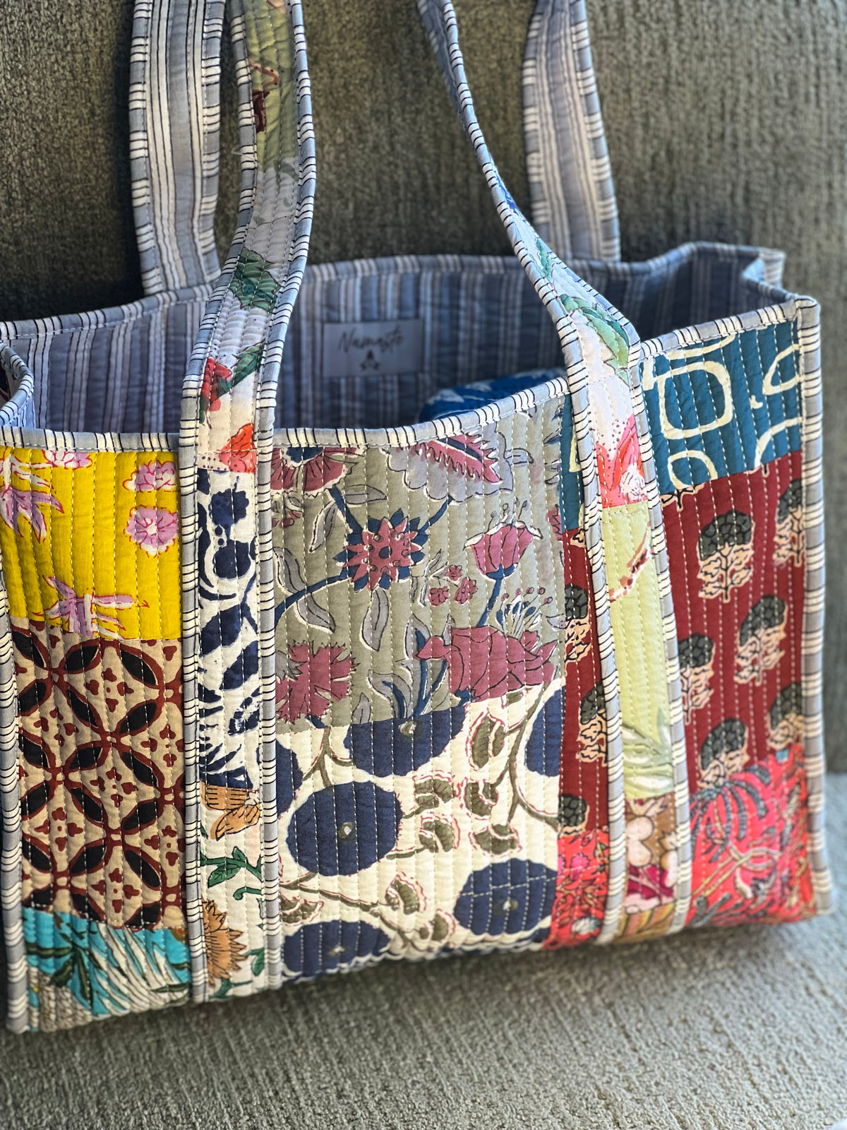 Bolso patchwork Johari