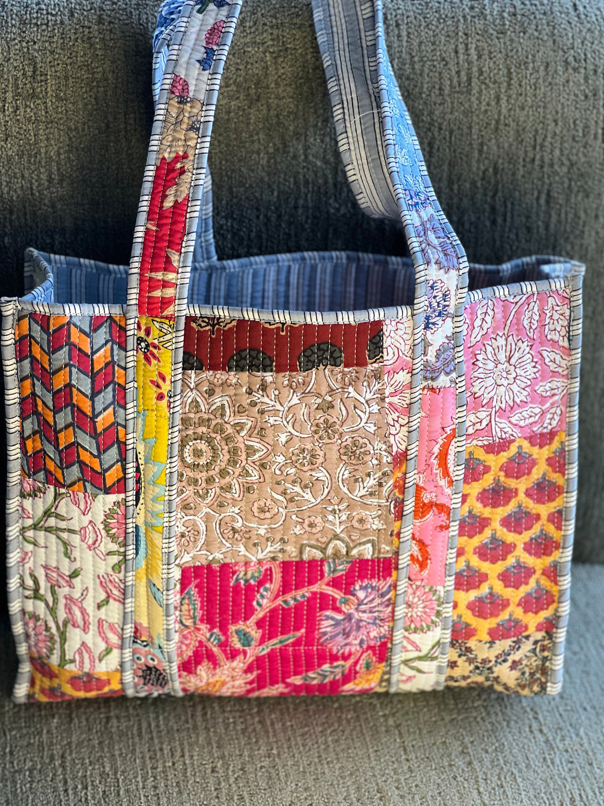Bolso patchwork Johari
