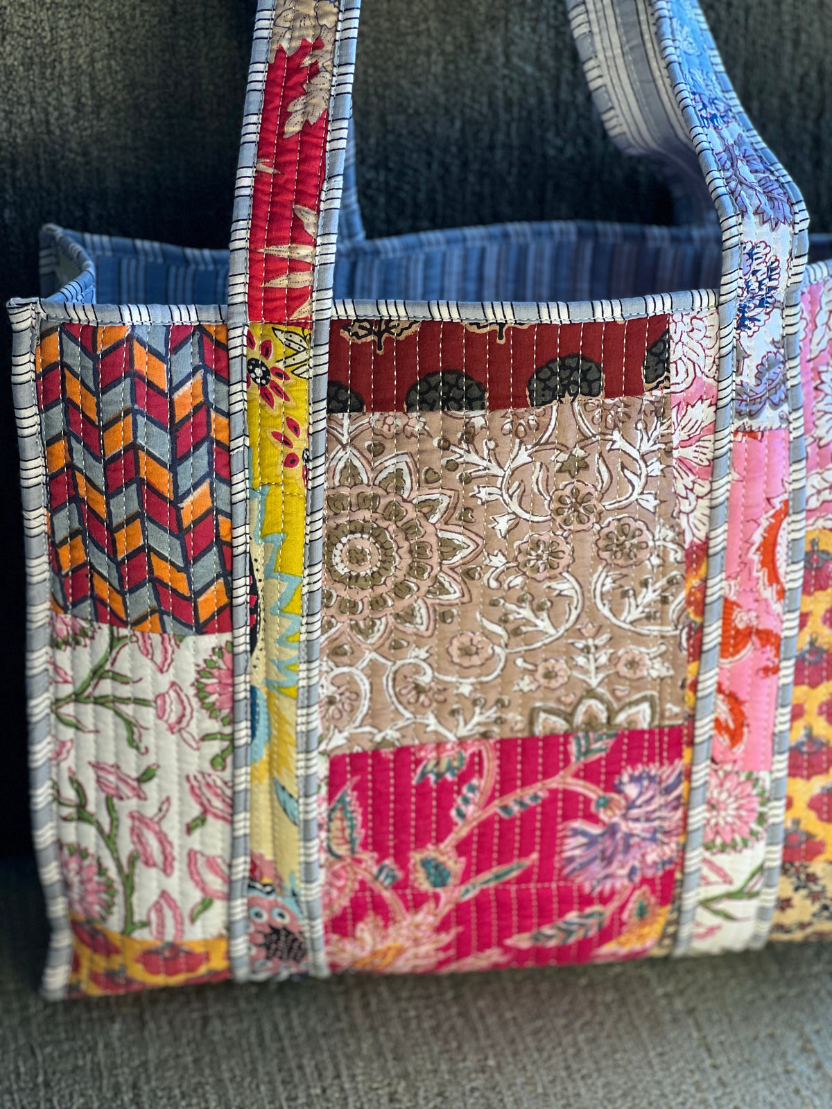Bolso patchwork Johari
