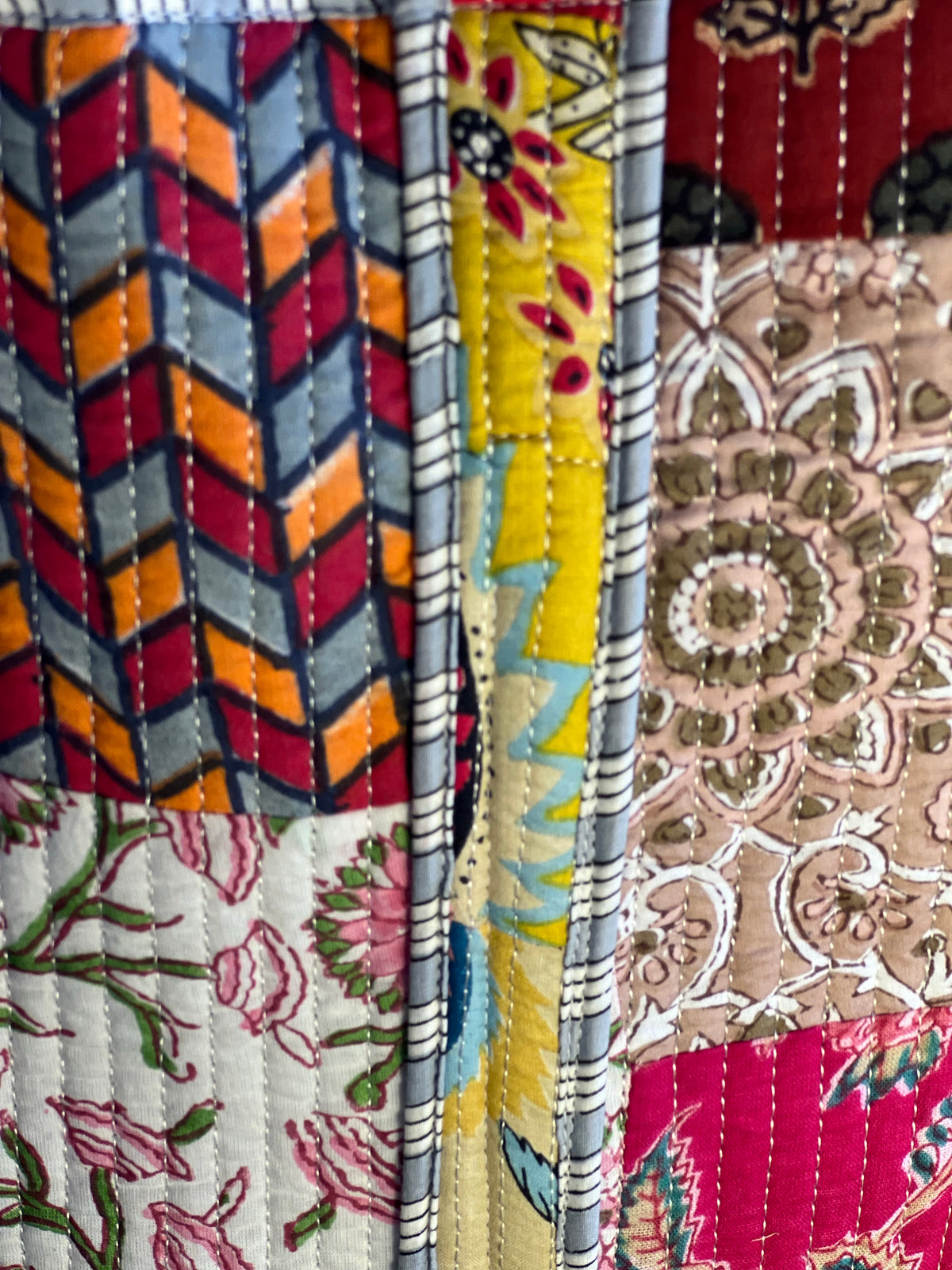 Bolso patchwork Johari
