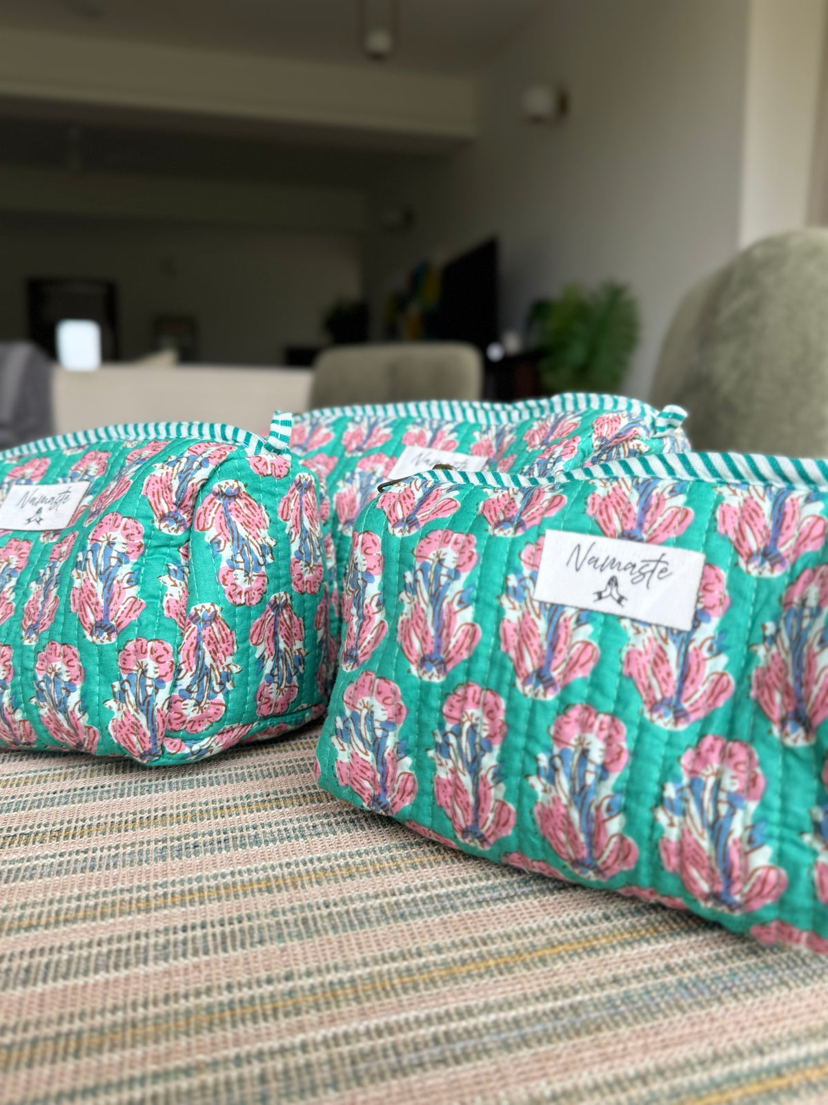 Pack de 3 neceseres Lotus