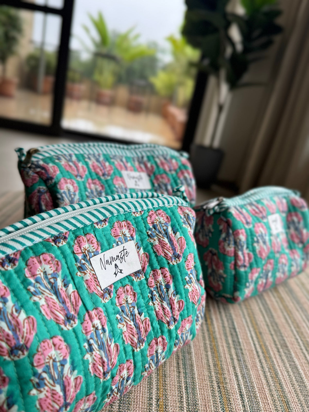 Pack de 3 neceseres Lotus