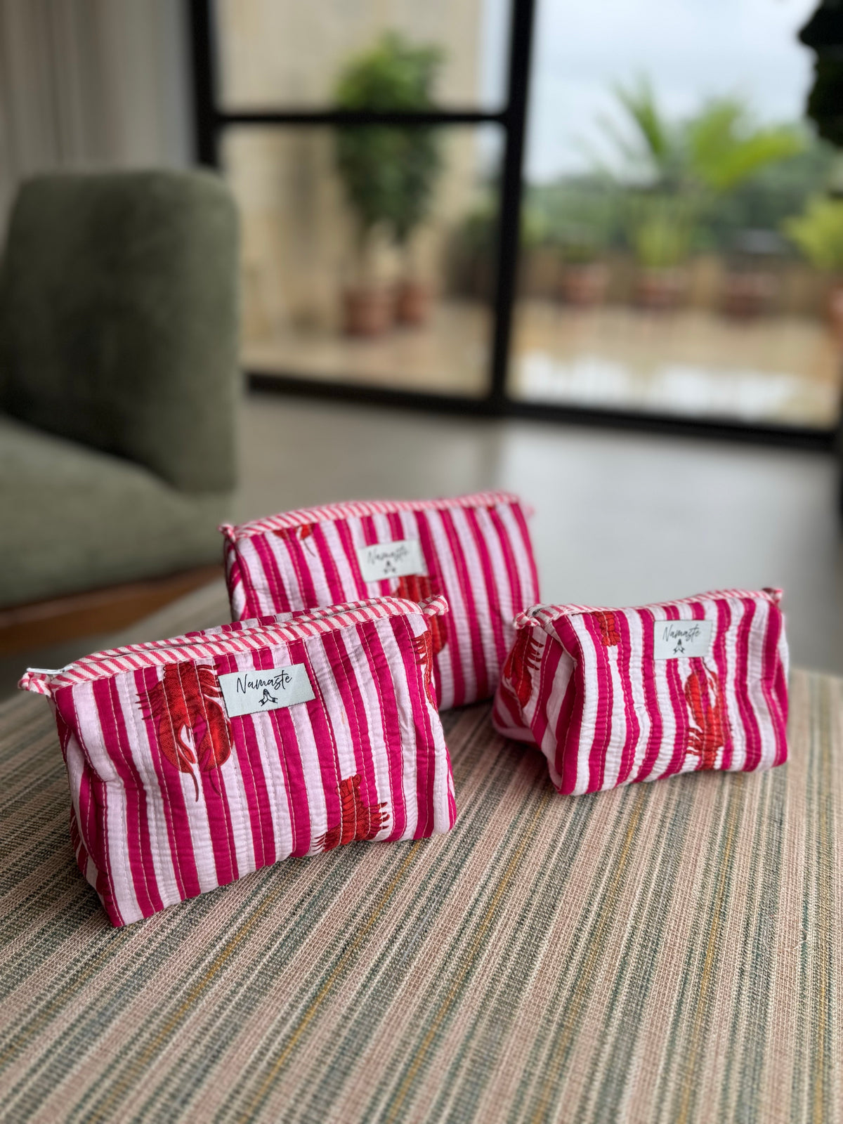 Pack de 3 neceseres Gulab