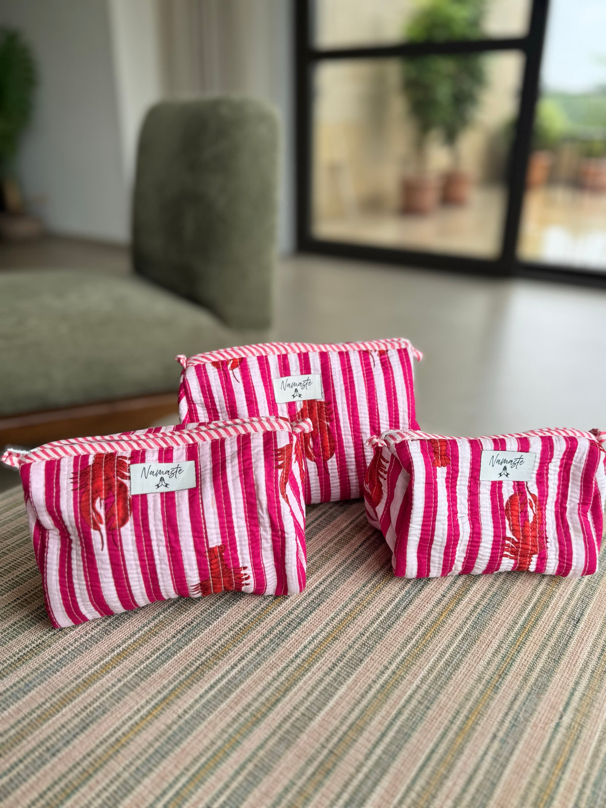 Pack de 3 neceseres Gulab